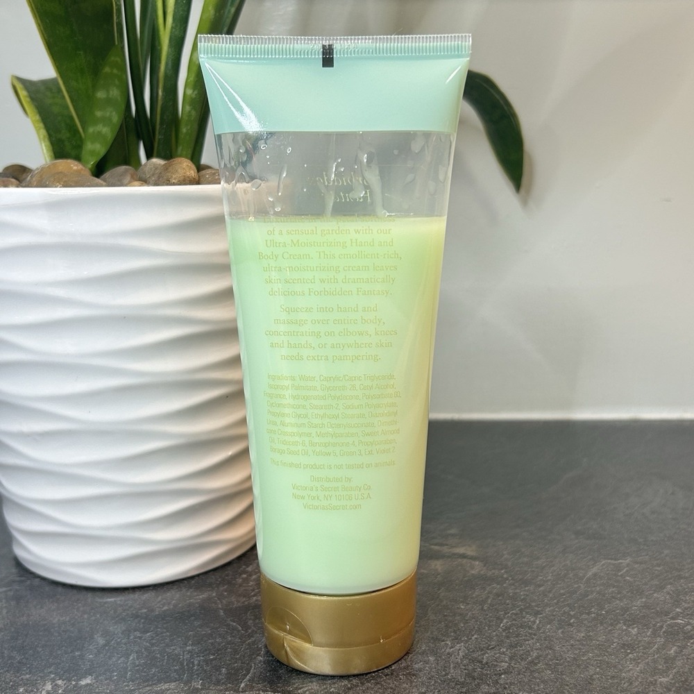 Victoria's Secret Forbidden Fantasy Ultra Moisturizing Hand & Body Cream 7.25 Oz - Picture 2 of 4